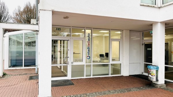 Eingang stadtteilauto-Kundenbüro